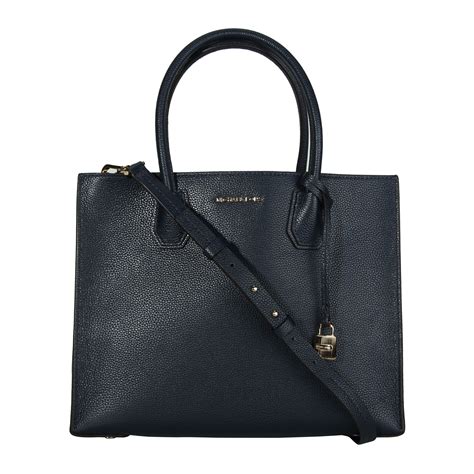 michael kors mercer gallery blue|Michael Kors mercer satchel.